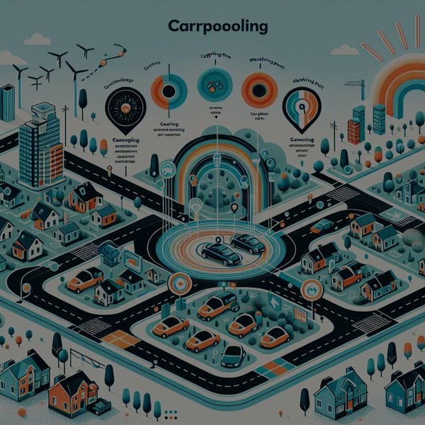 Comment le covoiturage peut-il être optimisé dans les zones périurbaines avec une faible densité de population ?